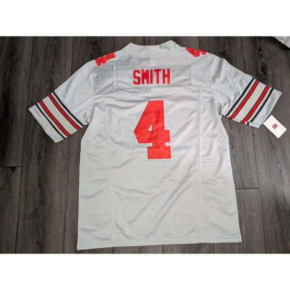 NCAA Other - 🚨 Jeremiah Smith #4 Ohio State Buckeyes Gray Heritage Jersey Men's Large